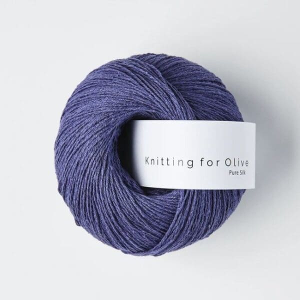 Knitting for Olive Pure Silk-Blå Kornblomst.JPG
