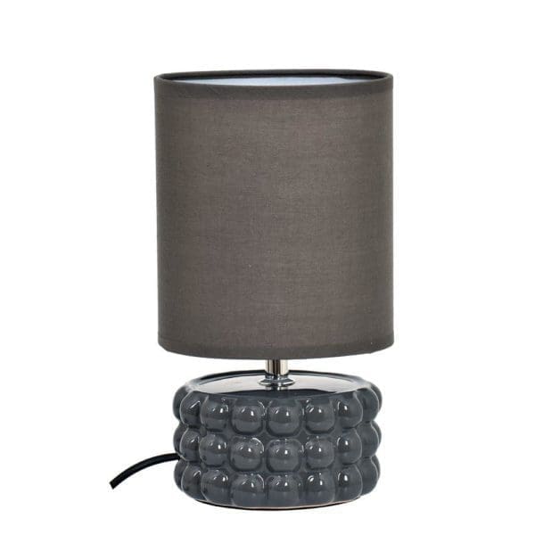 ERIK Borðlampa grá H:27cm D:13cm