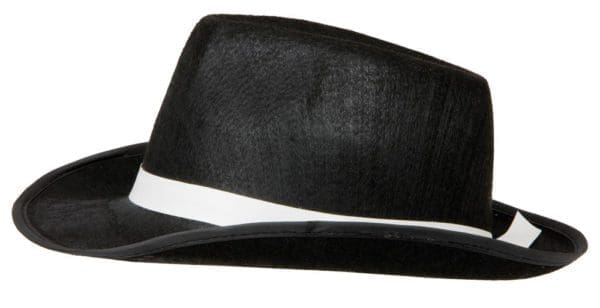 Gangstara hattur v/hvítum bandi, til vaksin