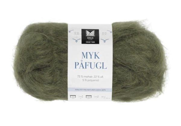 Myk Påfugl Armygrøn 7920