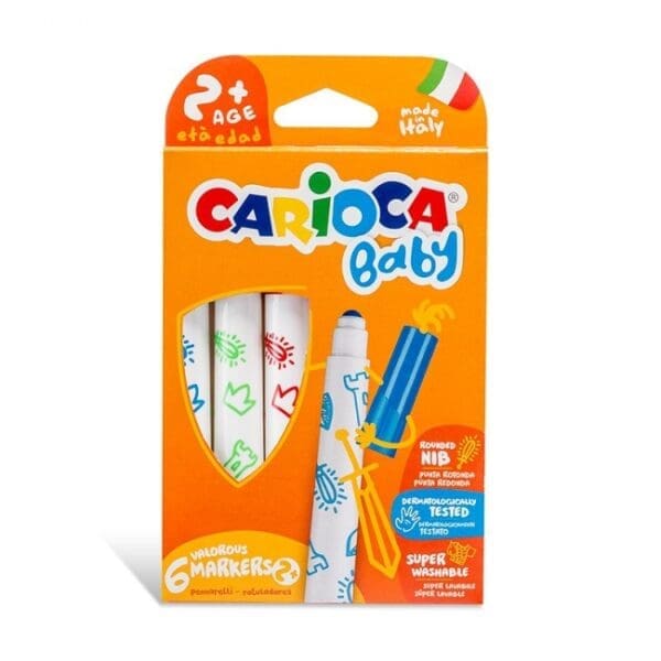 Carioca Pastel tussjir, 6 stk
