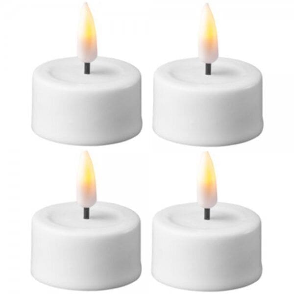 LED Fýrfatsljós 4 stk mini D:3,5cm