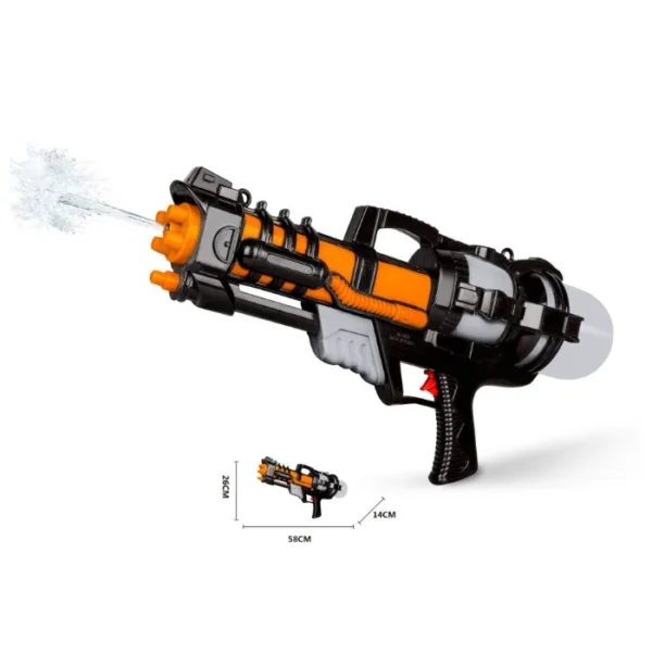 Vatnbyrsa 1080ml 58cm svørt/appilsingul
