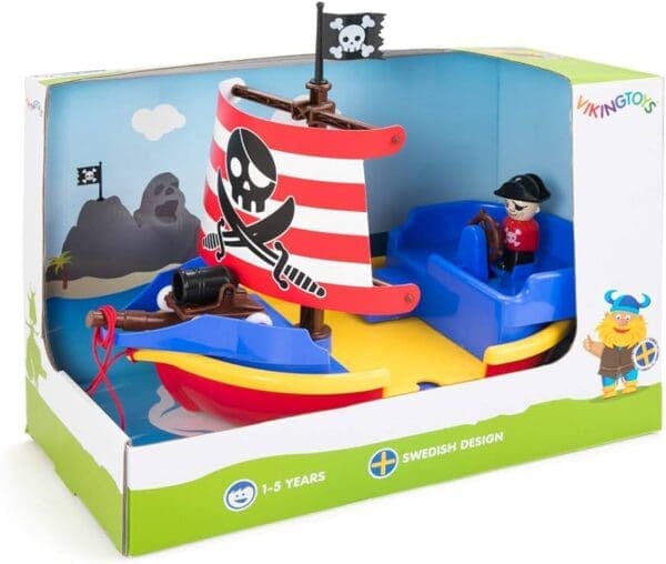 Sjórænaraskip v/kanón +1 fólk +1ár