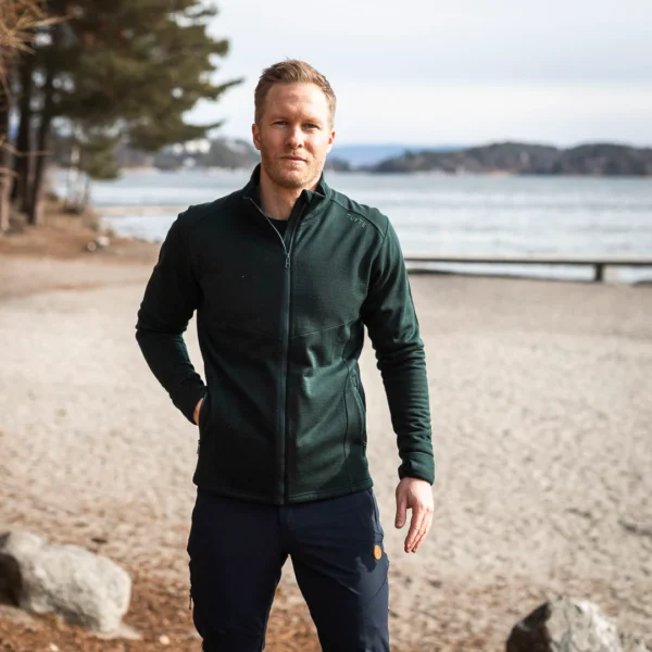 M Falcon ullintur fleecejakki