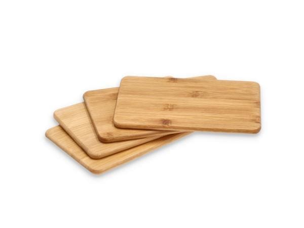 Smyrjibretti 19x12cm 4 stk, bambus