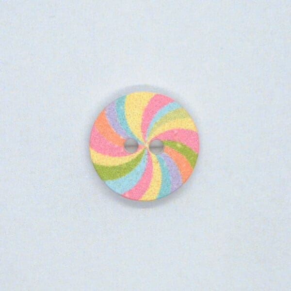 Knappar cirkel, multi 15mm