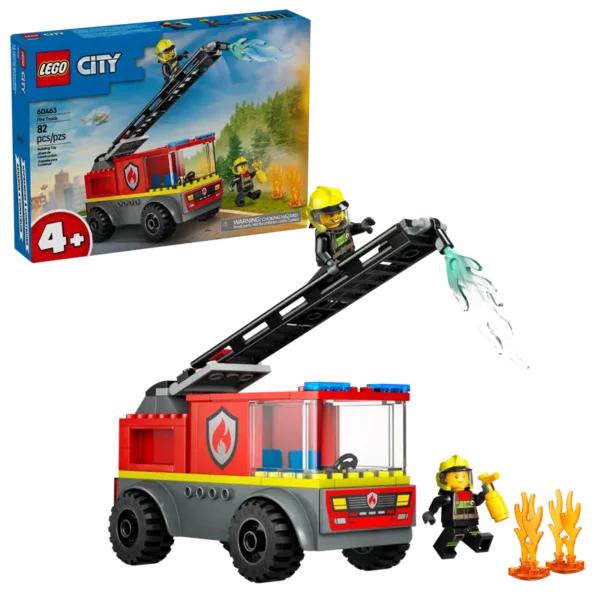 Brandbil med stige 60463