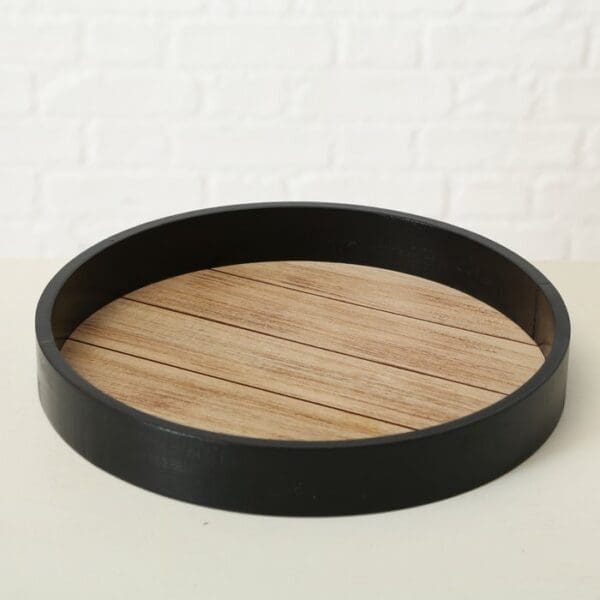 Tönning bakki 30cm, MDF, svartur