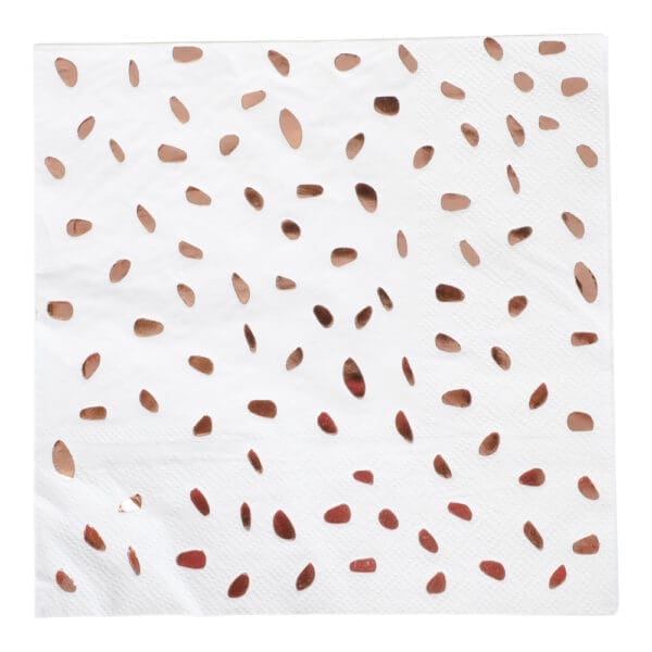 Serviettar 33x33cm 16 stk, rosa