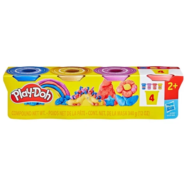 Play-Doh 4 Pack Evningarvoks