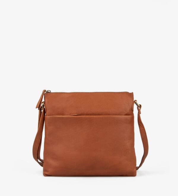 Gitta taska 25x26x4cm Cognac