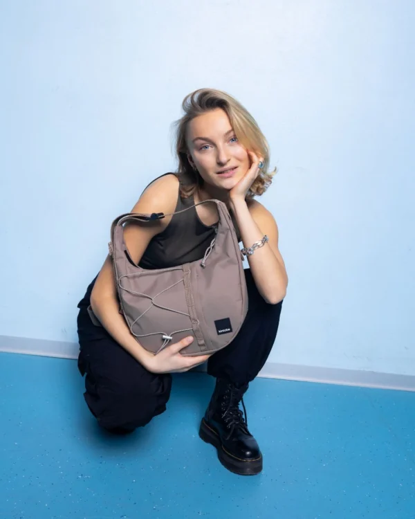 HAZE taska 30x32x9cm Scandi Taupe