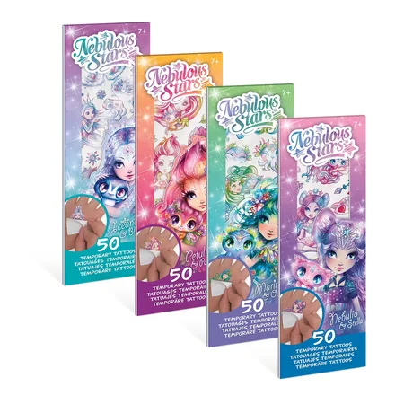 Nebulous Stars Temporary Tattoo Mini Pad Asst.