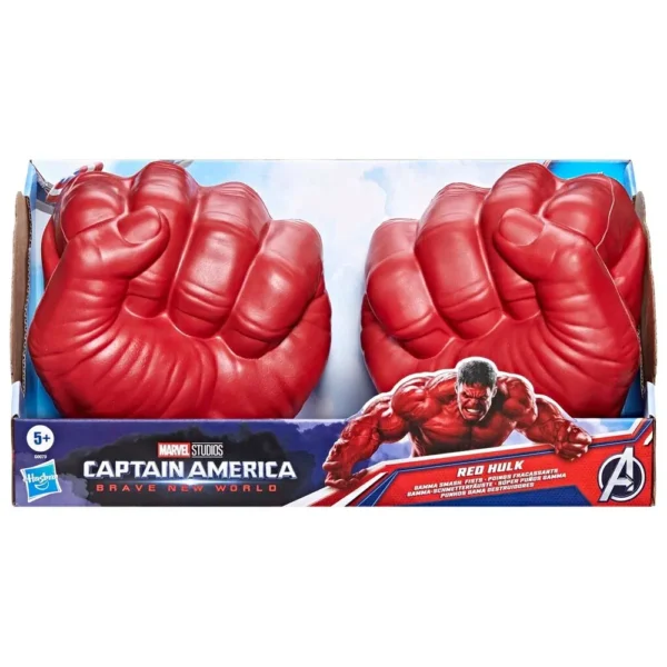 Avengers Red Hulk Gamma Smash Fists B. New World