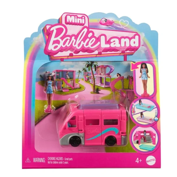 Barbie Mini BarbieLand Kampingbilur