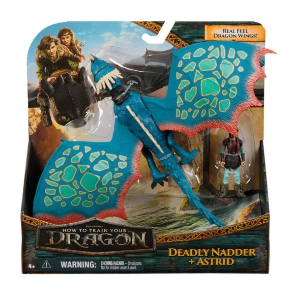 Dragons Movie Viking and Deluxe Dragon Asst.