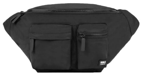 Oval beltitaska M XL 22,5x11x38cm All Black