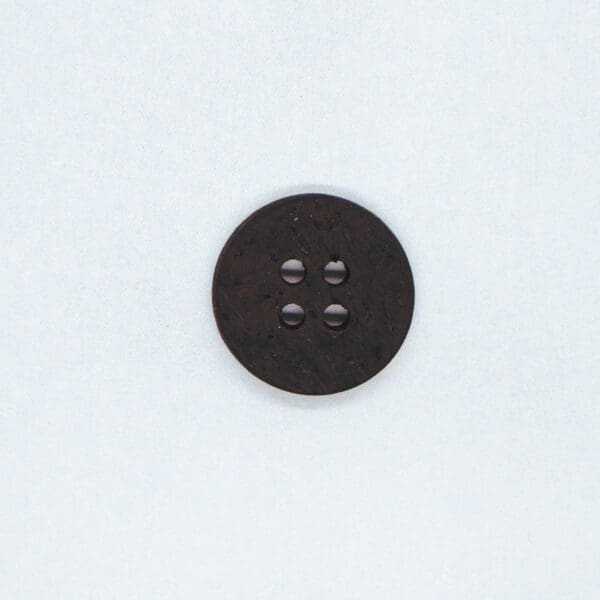 Knappar 15mm, kokus, svartir