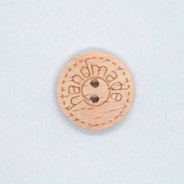 Knappar 18mm handmade, træ