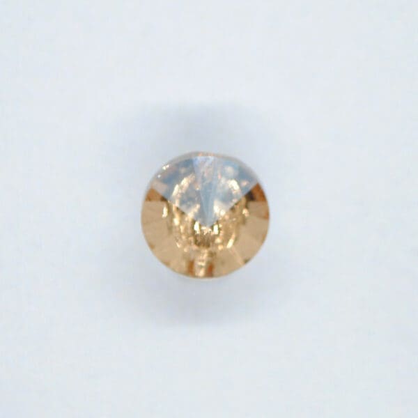 Knappar 12mm, krystal, champagne