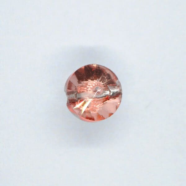 Knappar 12mm krystal, rosa