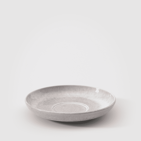 Perlemor undirskál t/kaffikopp 16cm sand