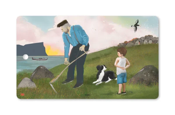 Buttering Bord 14,3x23,3cm - The Grandfather