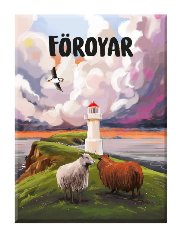 Magnet 65x90mm - Mykines