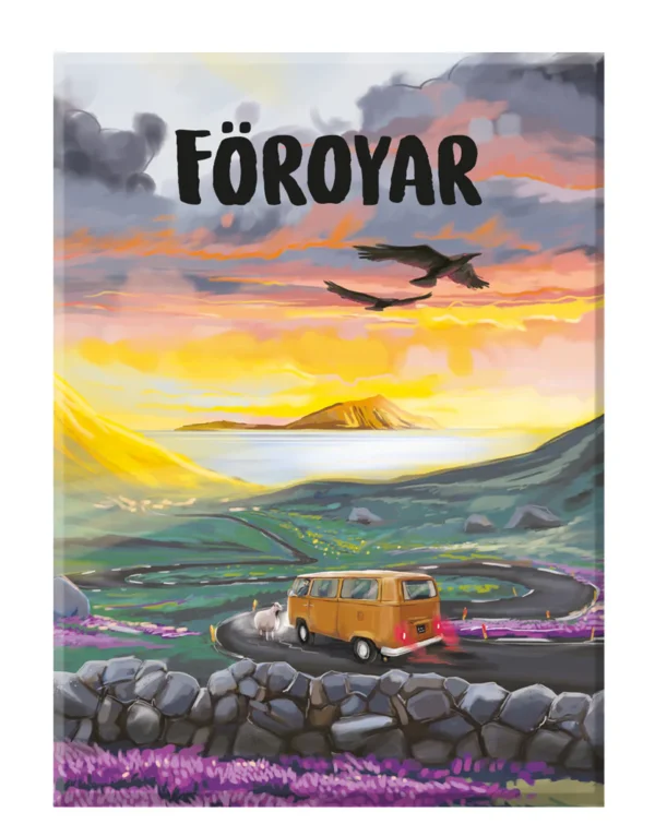 Magnet 65x90mm - Norðradalsskarð