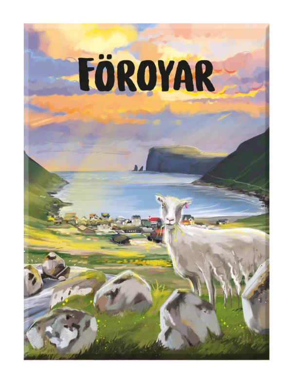 Magnet 65x90mm - Tjørnuvík