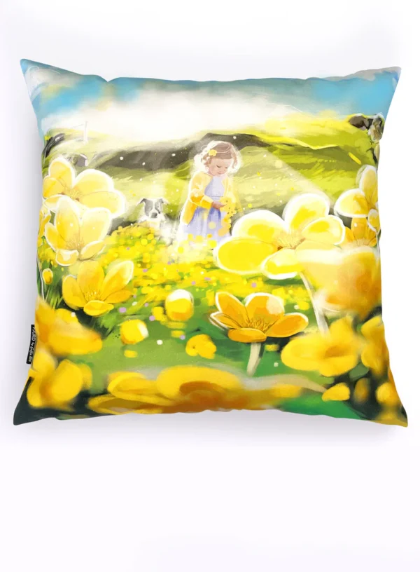 Cushion w/filling - Sólja pútuvár v/fyllu 45x45cm