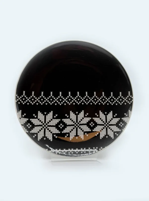 Plate 19cm - Faroese Knitting Pattern