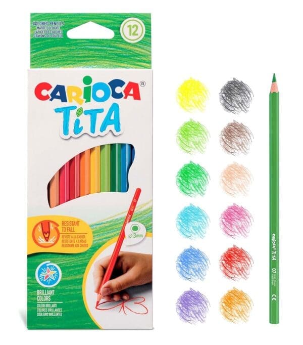 CARIOCA litblýantar, 12 stk