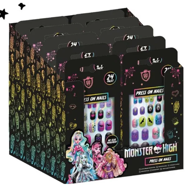 Monster High falskar negl Asst