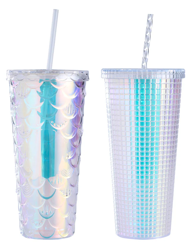 Koppur v/súgvirør 650ml