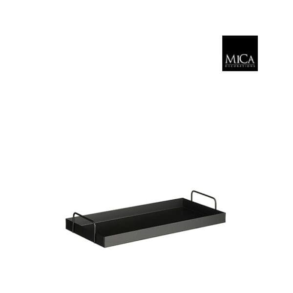 Lita bakki 43x21x6,5cm svartur