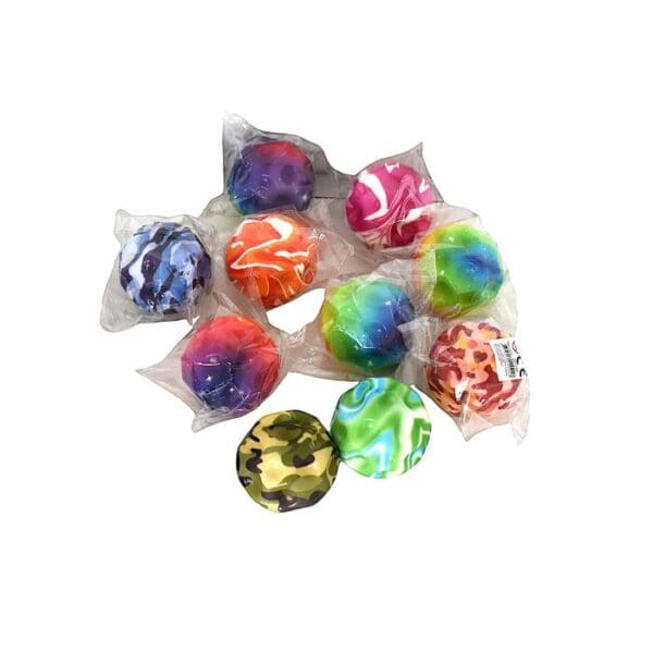 Hoppibóltur v/mynstrum 12ass, 7cm +3 ár