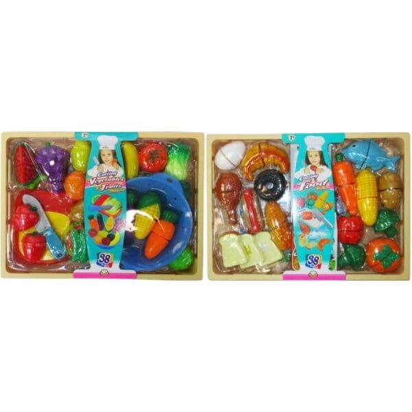 Spælimatur 2 ass. matur, frugt & grønt 38 deilir +2 ár