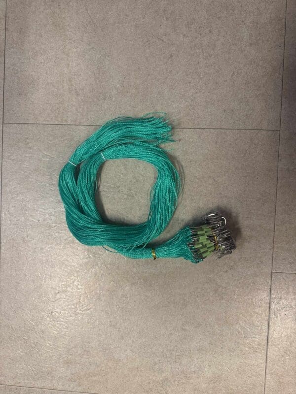 GL snooded PE line 1,3mm 90cm green SS hook 34007-5/0 #7