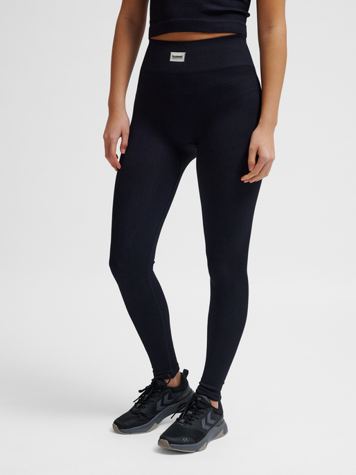PULSE SEAMLESS RIB MW TIGHTS leggings