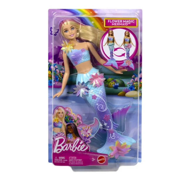 Barbie Dukka - Blooming Magic White Mermaid