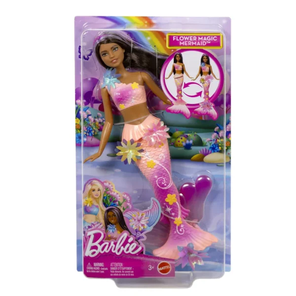 Barbie Dukka - Blooming Magic Black Mermaid