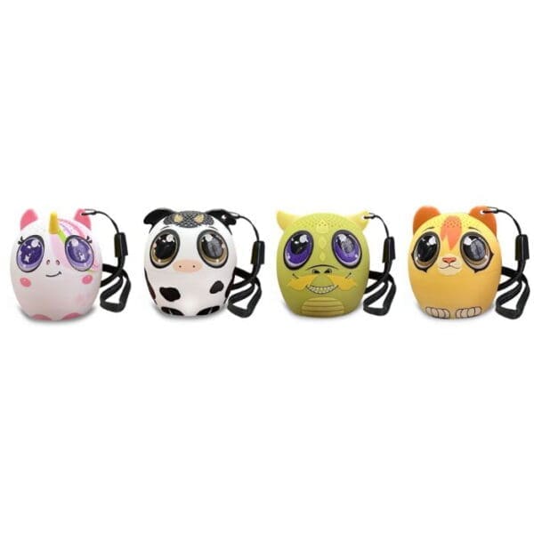 Lítil tráðleysur hátalari 4x3cm, + 3ár