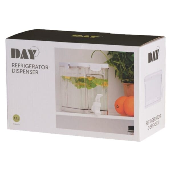 Plastkrukka/ílat v/krana 3,2L