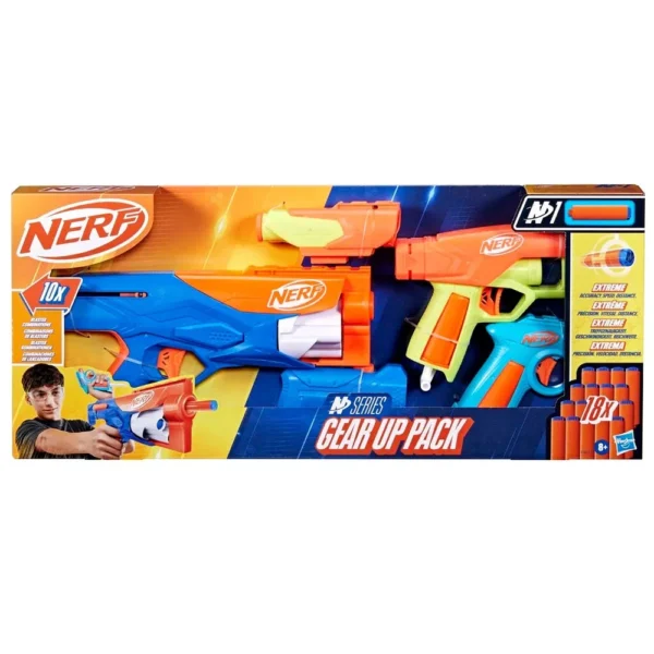 NERF N Series Gear Up v/3 byrsum + 18 skot