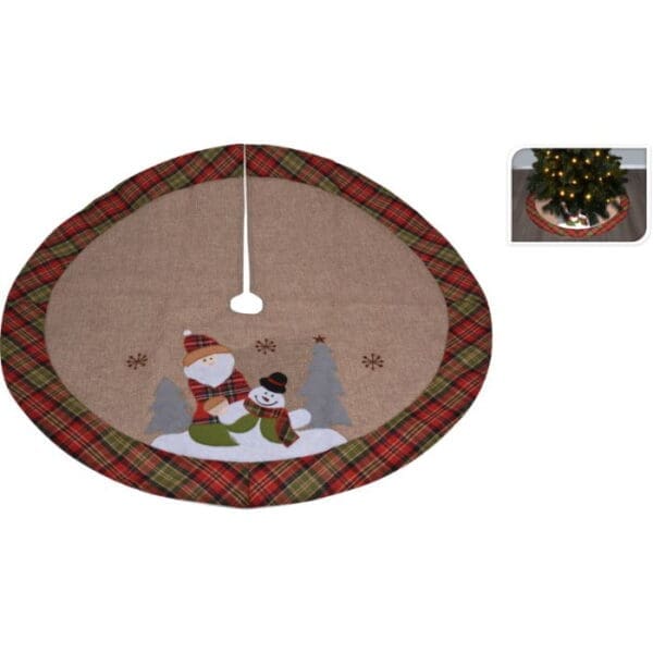 Teppi til jólatræ 90cm