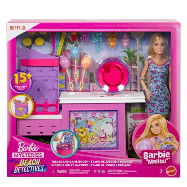 Barbie Mysteries Cotton Candy & Games Playset