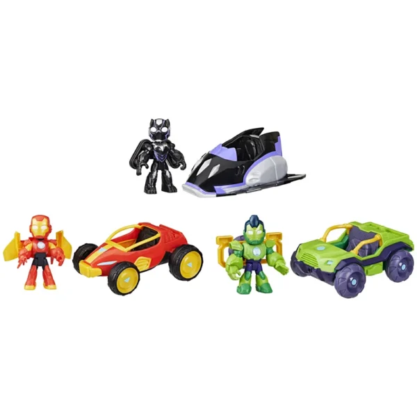 Iron Man & Friends Vehicle & Figure 7,6 cm