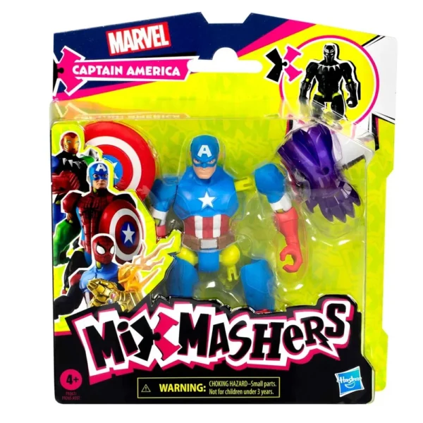 Avengers MixMashers Basic Captain America 12cm